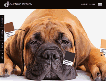 Tablet Screenshot of depinhodesign.com